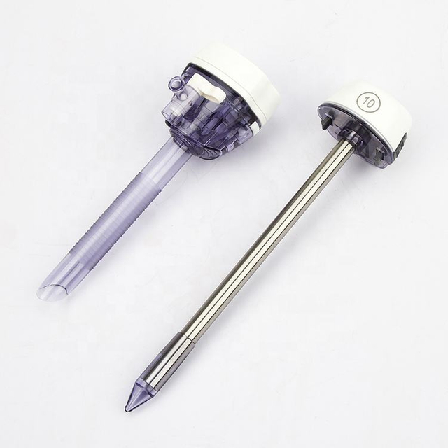 Disposable Optical Trocar for Abdominal Surgery Single Use 5mm 10mm 12mm Bladeless Laparoscopic Surgical Instruments